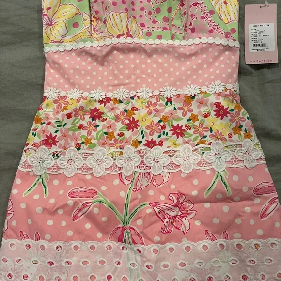 Lilly Pulitzer strapless mini dress - Picture 2 of 5